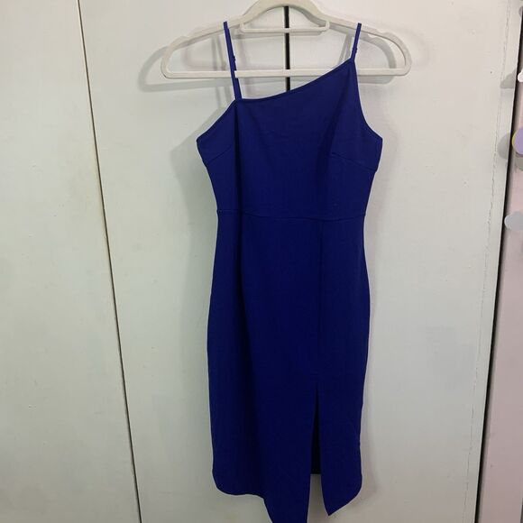 Women's Adjustable Spaghetti Straps Sleeveless High Waist Split Midi Bodycon ... - Picture 2 of 5